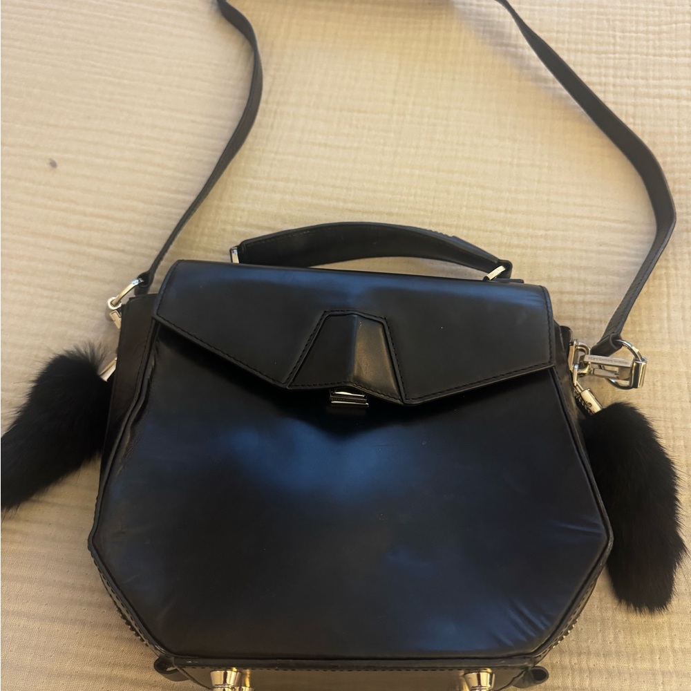 Alexander Wang - black leather bag